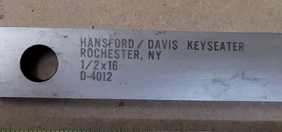 HANSFORD DAVIS D-4012 Tooling & Accessories, Keyseaters | Machinery Central (6)