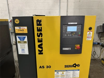 Used 2022 KAESER "AS 30" Rotary Screw & Sliding Vane Air Compressors Texas US | MachineryMax #1486575