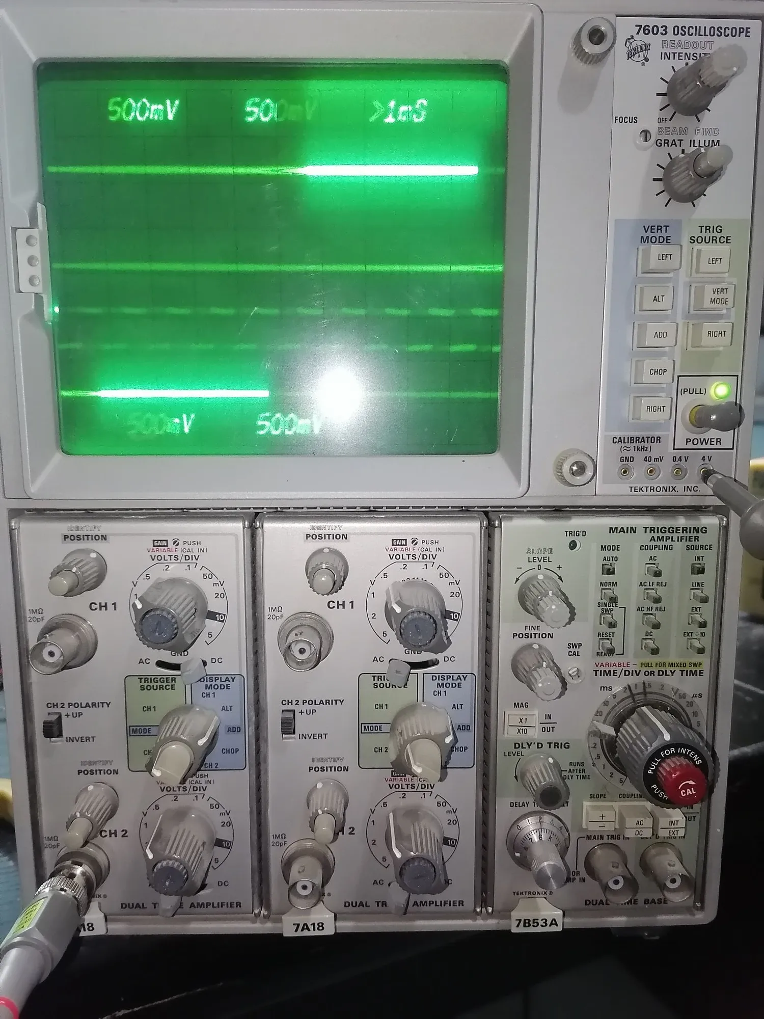 NEW TEKTRONIX 7603