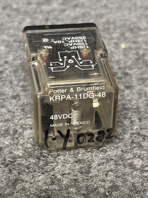 Used Potter & Brumfield KRPA-11DG-48 Misc Electrical & Power Parts California US | Davliegogo LLC #1729913