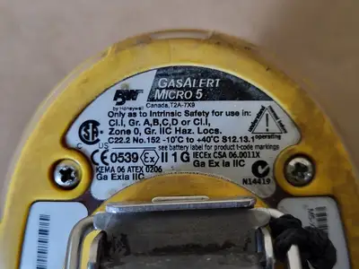 USED HONEYWELL GASALERTMICRO 5