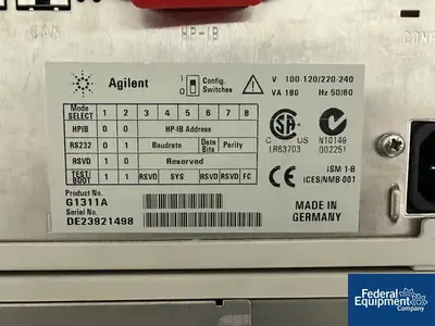USED Agilent Agilent 1100 Series HPLC System