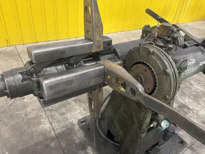2,000 LBS X 12" LITTELL MODEL #20-12 DOUBLE END PULL OFF UNCOILER COIL REEL: STOCK #23711