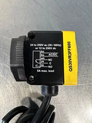 Used Banner Engineering QS30VR3FF600 Sensors South Carolina US | Palmetto Automation #1503088