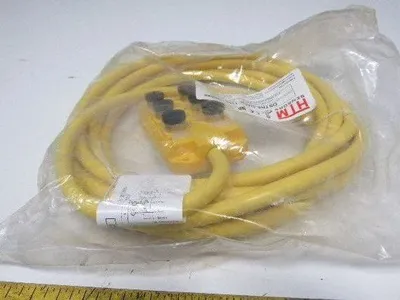 HTM DSTR6-5/4PA-1105 Distribution Box Assembly M12 5 Pole 4 Wires PNP W/LED