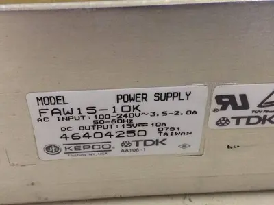 USED KEPCO FAW15-10K