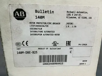 Used 2011 ALLENBRADLEY 140MD8EB25 Circuit Breakers Ohio US | HGR 24 #1545304