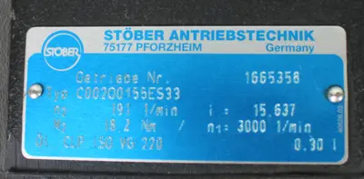 USED STOBER 1481188/001/001/01012