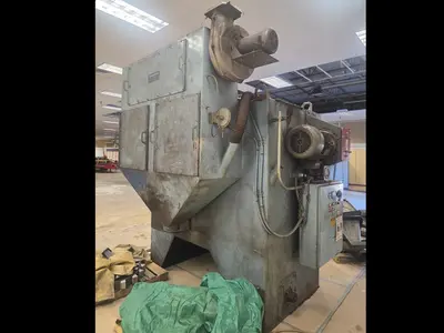 72” TABLE PANGBORN MODEL 6-LK ROTOBLAST SHOT BLAST MACHINE: YOBRO #24357