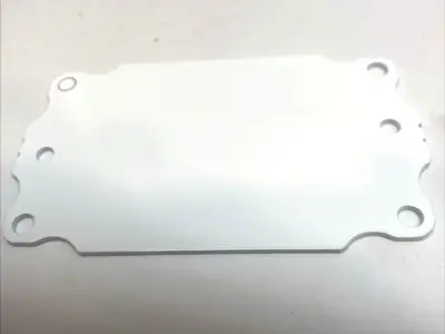 USED SAGINAW CONTROLS FLAT SUBPANEL 5"X3" STEEL BACK PANEL LOT OF 3