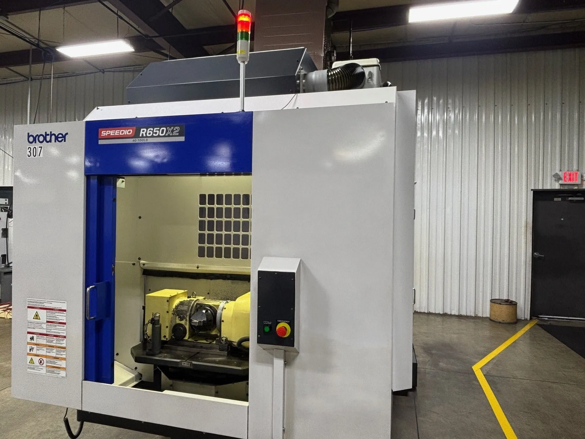 2020 Brother Speedio R650X2 CNC Center with 5-Axis Trunnion
