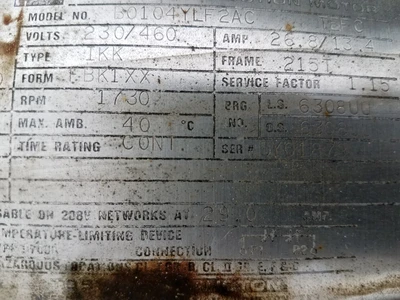 3,590 Gallon Rectangle Steel Tank