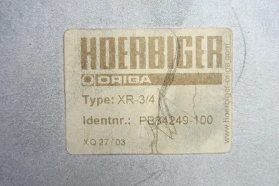 NEW HOERBIGER TYPE XR-3/4 PB34249-100