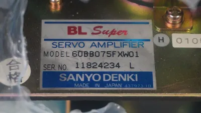 NEW SANYO DENKI 60BB075FXW01 SERVO AMPLIFIER