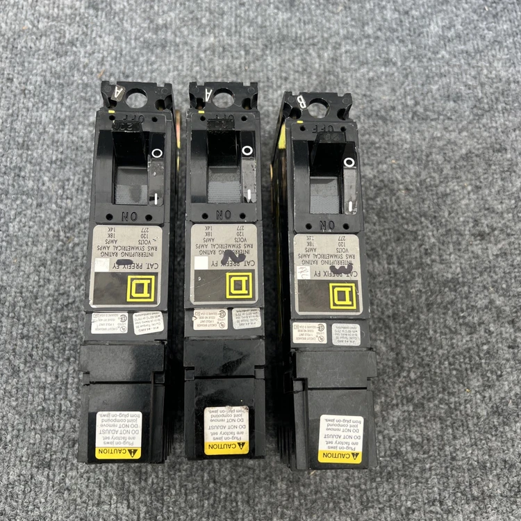 Used Square D ["FY14020", "FY14020A", "FY14020B", "FY14020C"] Circuit Breakers California US | Davliegogo LLC #1705862
