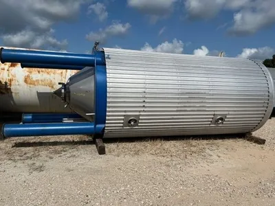 Used 2012 ZIEMANN BAUER 6,200 GALLON Stainless Steel Tanks New Jersey US | Perry Equipment #874294
