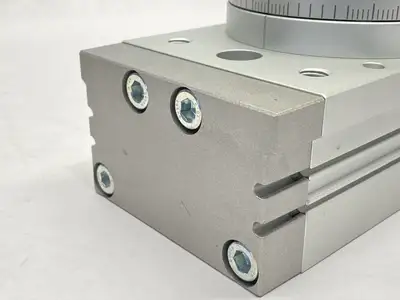 MSQB200R-XN | SMC  Pneumatic Rotary Table 190 Degree Rotation - New – Open box