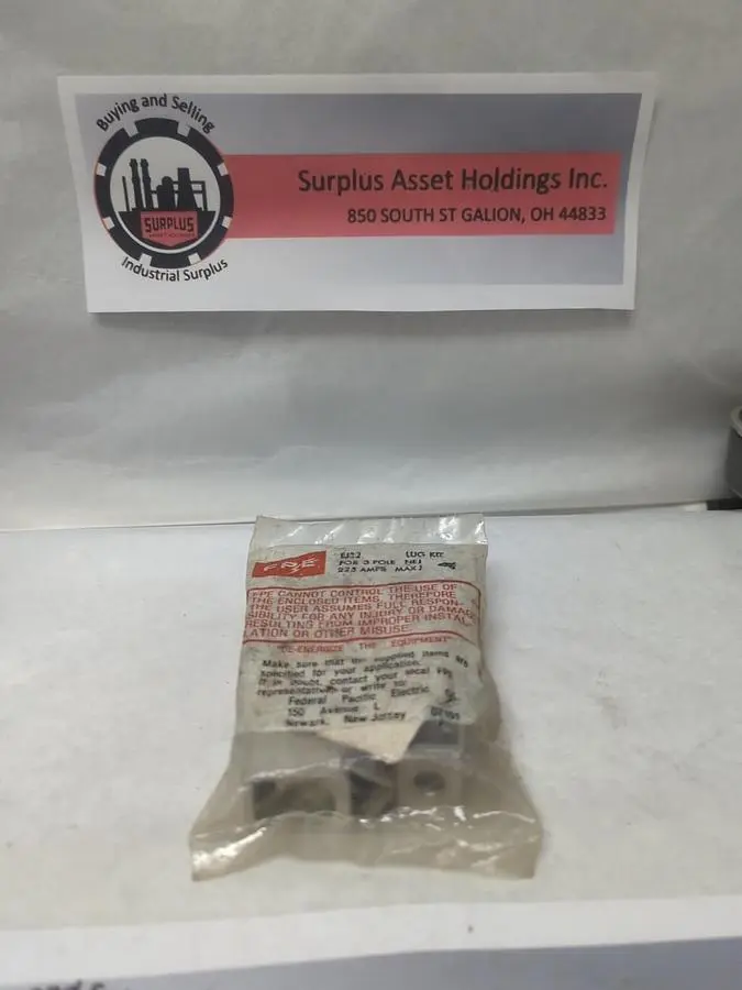 New | in-Stock FEDERAL PACIFIC EJ32 Miscellaneous Equipment (Electrical & Power) Ohio US | Surplus Asset Holdings #1245391