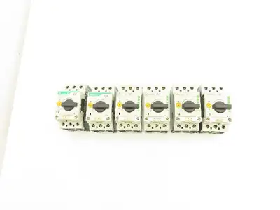 Moeller PKZMO-0.63 Circuit Breaker Motor Protector 0.4-0.63A 600VAC 3PH Lot Of 6