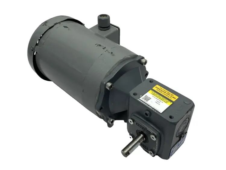 Used Boston Gear C-Face AC Motor 19583, F710-40KPT-B5-G6 Gear Reducer 40:1 Speed Reducers Michigan US | Maverick Industrial Sales #1398364