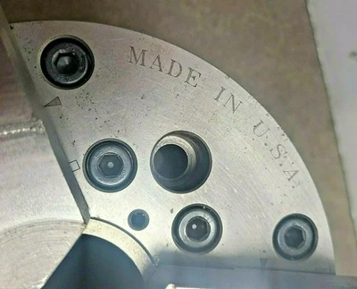 6-1/2" Diameter 3 Jaw Lathe Chuck H-306