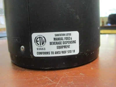 USED Manual Food & Beverage Dispensing Equipment 93663
