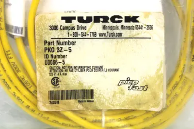 NEW TURCK PKG 3Z-5