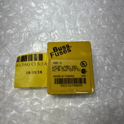 NEW Little Fuse&Buss Fuses 312003P