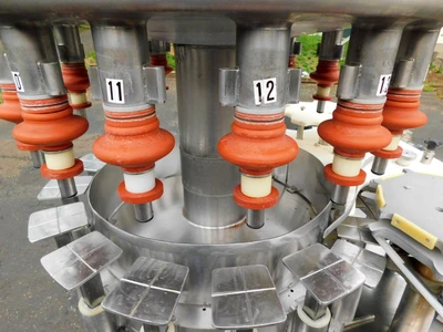 Used FEDERAL ROTARY FILLER 16 STATION Overflow Pressure Gravity Liquid Fillers New Jersey US | Champion Trading Corporation #1487210