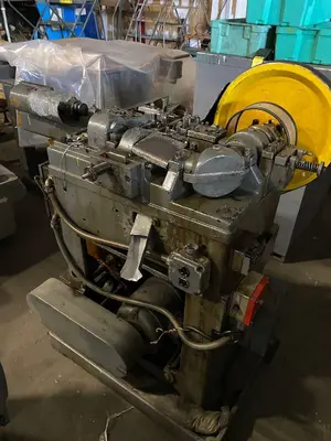 Buendgens Model USS Precision Cutoff Pin Machine