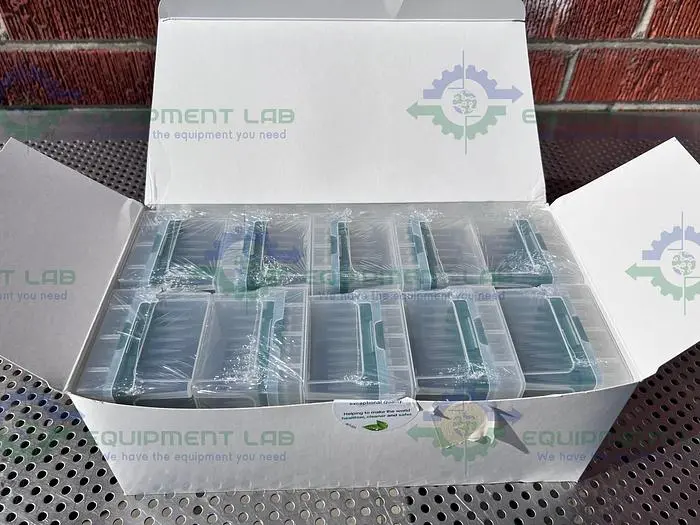 Used BOX OF 10 - ART 2769-HR SOFTFIT-L FILTERED PIPETTE TIPS IN HINGED RACKS 200 ΜL Supplies and Labware California US | Equipment Lab #488549