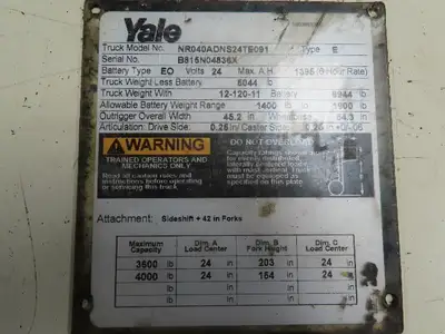 Curtis Albright CP265-1 Yale Electric Forklift Controller 24 Volt