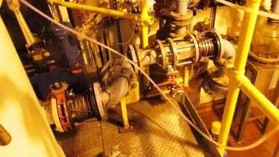 Ferrum DSZ-UR/T/HA 1250/630 perforate basket centrifuge, Eldon-coated.