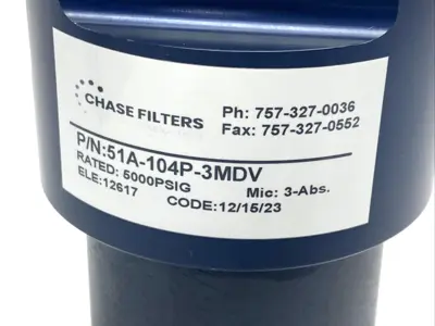 USED CHASE FILTERS 51A-104P-3MDV