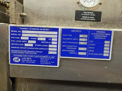 LVO FL-25G Front Load Pan Washer | Harvest Equipment and Fabrication Inc (4)