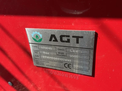 Used AGT INDUSTRIAL STSD10 NO TILL SEED DRILL FOR TRACTOR OR SKID STEER No-Till Drills Michigan US | Miedema Asset Management Group #1411242