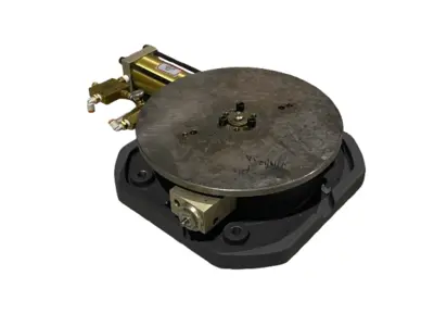 Used Allenair Pneumatic Rotary Indexing Table 11" Diameter w/ Pin Holes Rotary Tables Michigan US | Maverick Industrial Sales #1395072