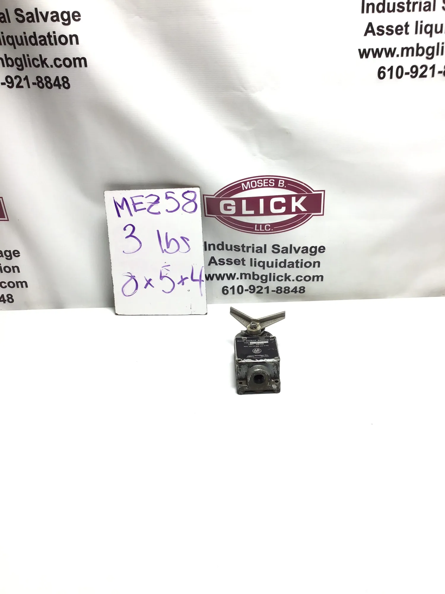 ALLEN-BRADLEY BULLETIN-801 TYPE EMO2-1 LIMIT SWITCH