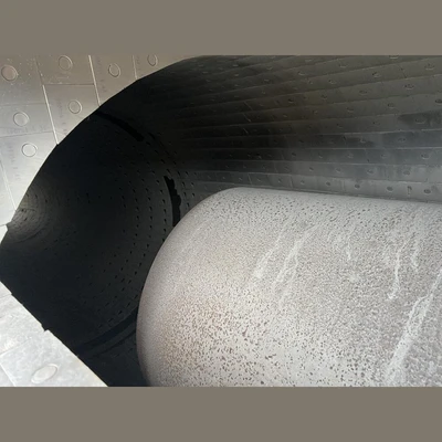 6ft Dia. x 20ft High Ceramic-Lined Cyclones