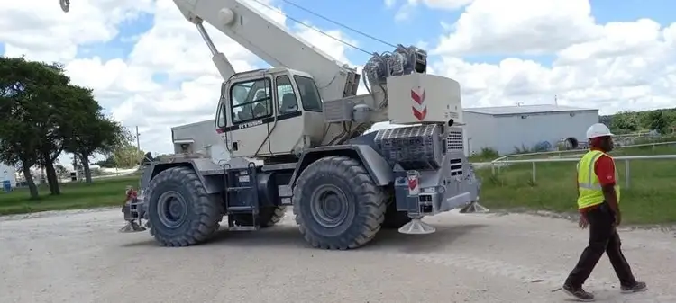 Used 2018 TEREX RT555 Rough Terrain Cranes Texas US | Big D Heavy Equipment #1556976