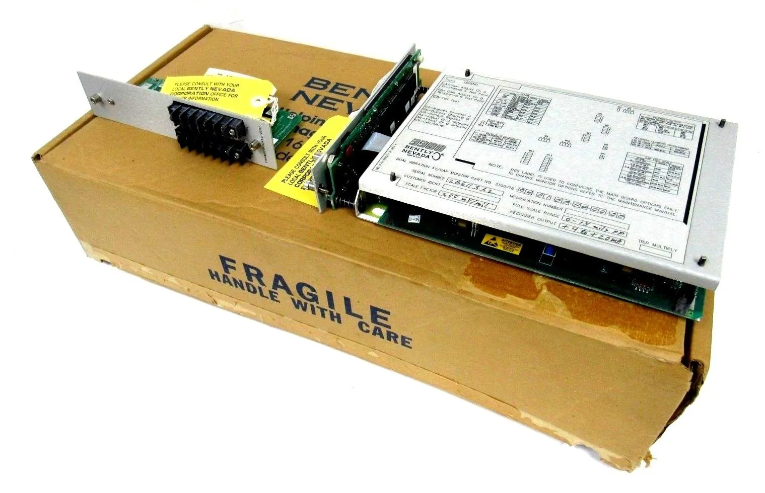 NEW BENTLY NEVADA 3300/16-04-01-00-00-00-00 MONITOR 330016040100000000 81544-01