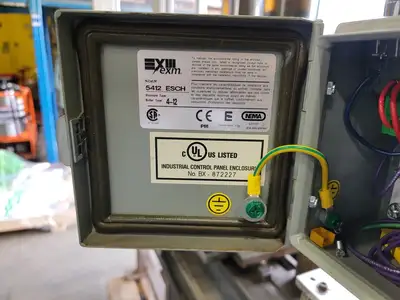 Pneumatic Aluminum Punching Machine 120 V 1-ph