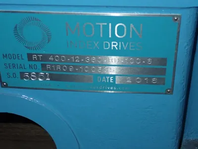 USED 2016 MOTION INDEX DRIVES RT 40012360RHCV1006