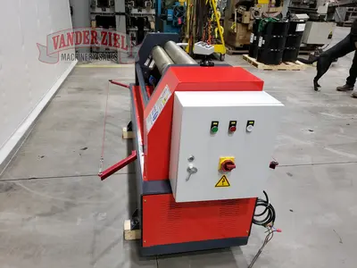 Akyapak ASM140-12/5.0 (4' x 1/4") 3 Roll Plate Bending Roll - NEW