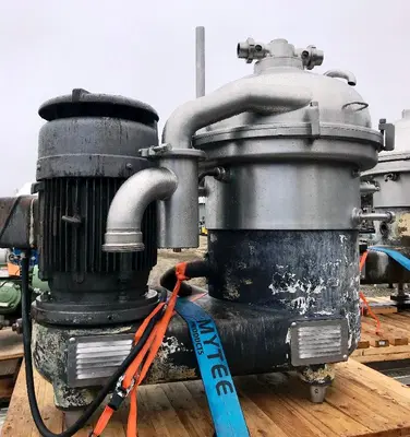 Westfalia SA 45-03-177 sanitary separator, 316SS.