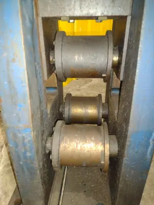 YODER TUBE MILL SQUEEZE STAND TURKSHEAD ROLL STAND: YOBRO #24939