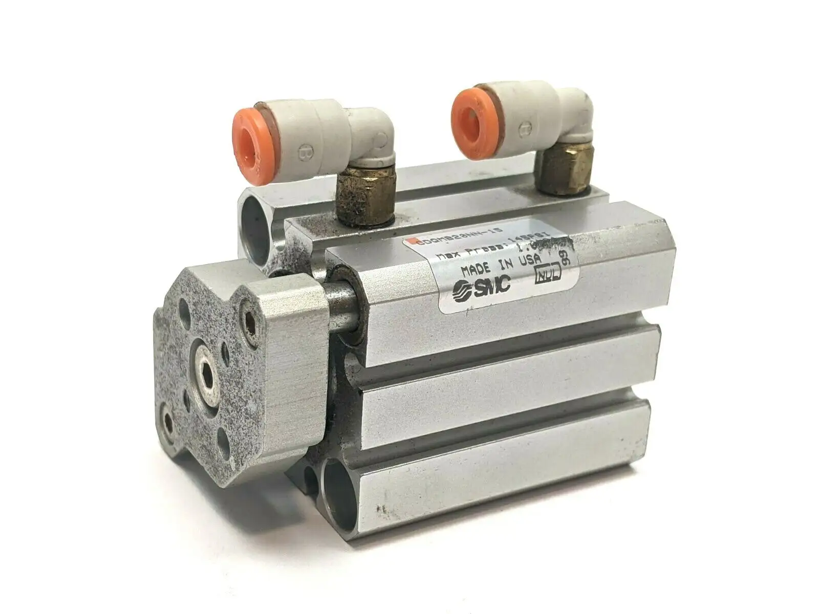 CDQMB20NN-15 | SMC  Compact Guided Cylinder 20mm Bore 15mm Stroke - Used