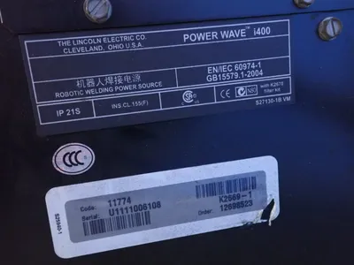 USED LINCOLN ELECTRIC POWER WAVE I400