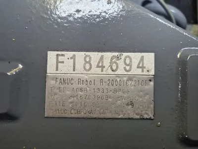 Used 2016 FANUC R-2000iC/210F + R-30iB Robots Michigan US | iGAM Industrial Marketplace #1411987