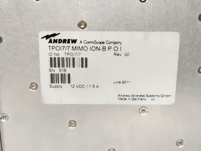 USED ANDREW TPOI7/7